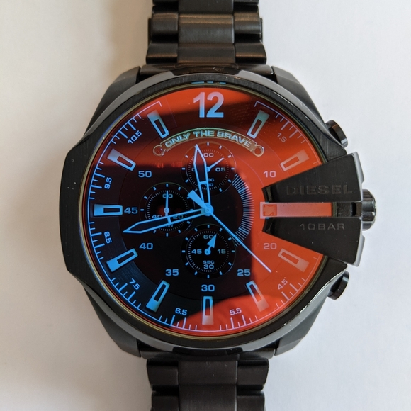 Mega Chief Chronograph Black Stainless Steel - Picture 5 of 5